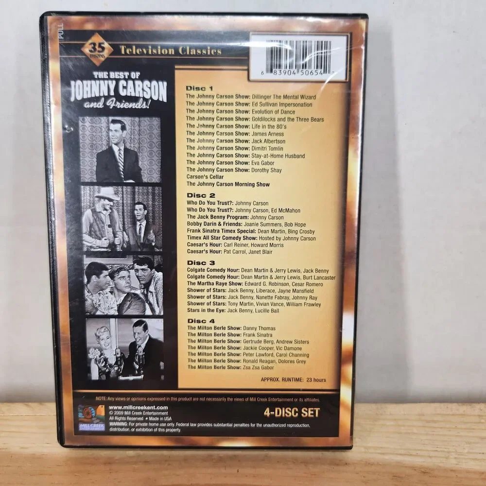 The Best of Jonny Carson & Friends 35 Episodes